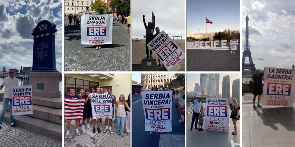 Neverovatni prizori! Užičani iz svih krajeva sveta šalju istu poruku: Vidimo se 29. avgusta (VIDEO)