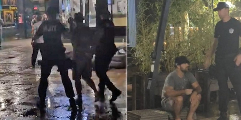 Udarno! Blokader u Užicu čekićem napao aktiviste SNS i policiju - usledila je munjevita akcija (VIDEO)