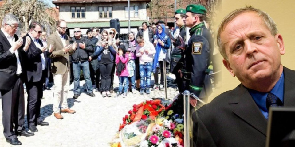 Dvostruki aršini Evrope! Smeta im srpska tuga zbog Mladića, a ćutali su kada su se u Sarajevu klanjali ratnom zločincu Rasimu Deliću (FOTO)