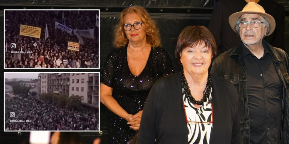 "Srpski glumci su te 1997. pozvali na ukidanje srpskog jezika": Šok snimak - Danas su blokaderi, a i pre 30 godina su radili protiv Srbije
