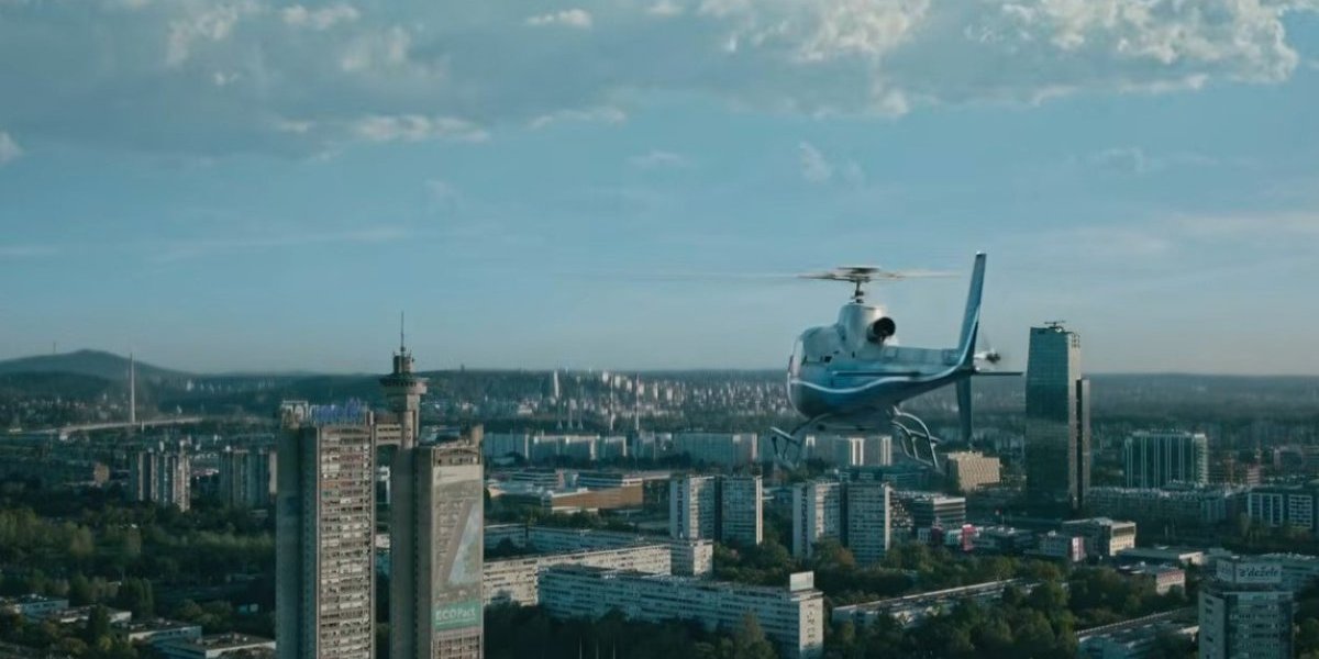 Kadrovi Beograda u filmu "Nando Between Two Worlds - A Sintonia Film"