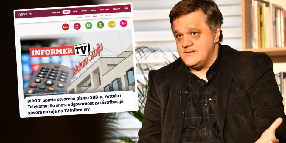 Cenzor bi da zabrani Informer! Gavrilović totalno van kontrole - traži ukidanje medija koji mu nisu po volji