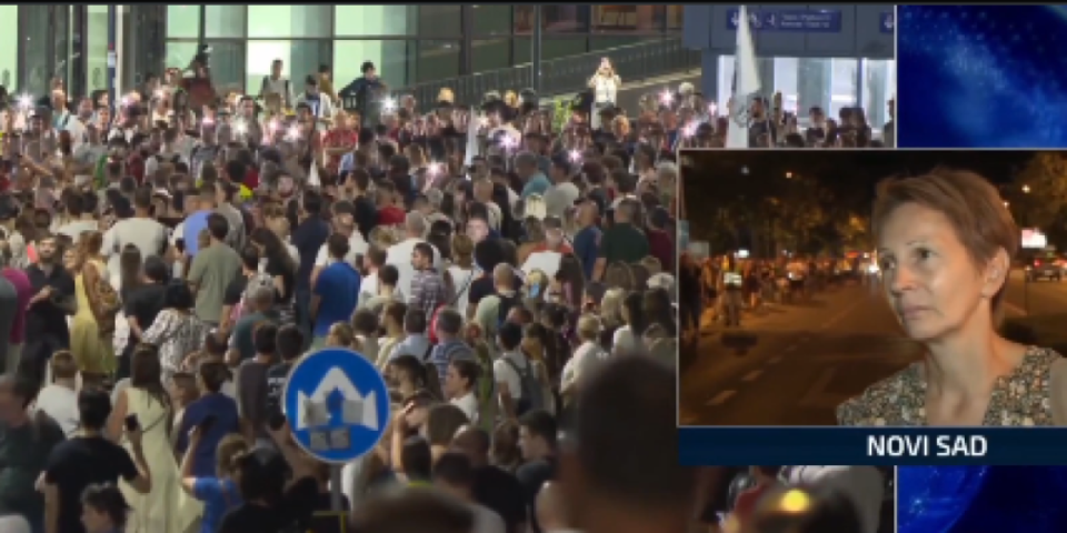Laže kao pas, a uči našu decu! Blokaderska profesorka uhvaćena u monstruoznoj laži o Vučiću i Novom Sadu: Demantuju je fotografije (VIDEO)