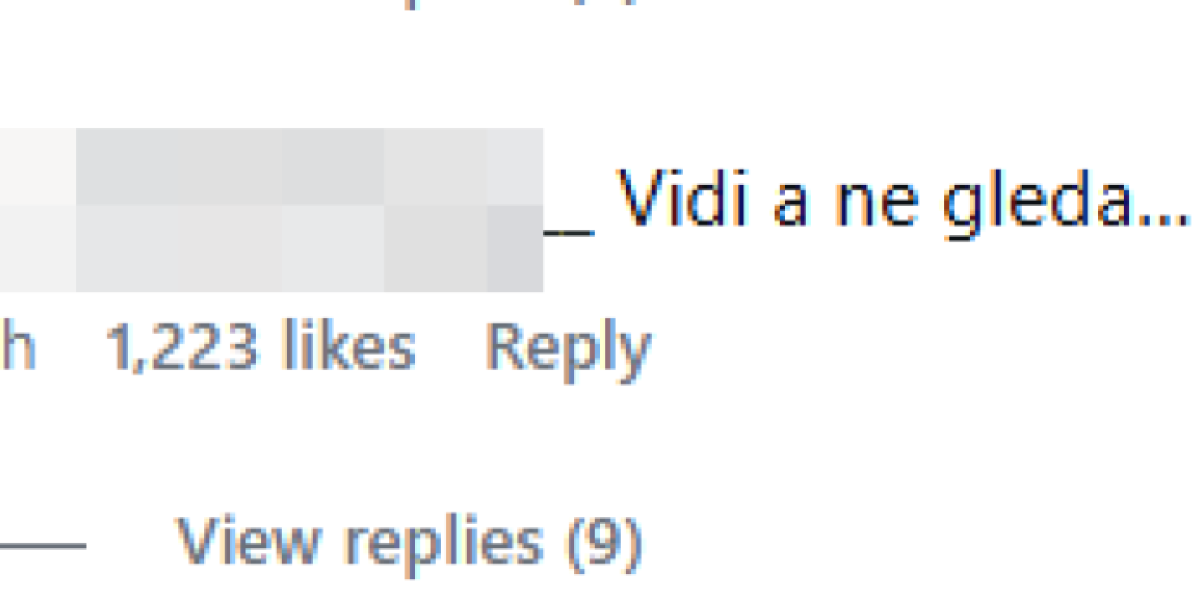 Komentari ispod snimka Mitra Mirića