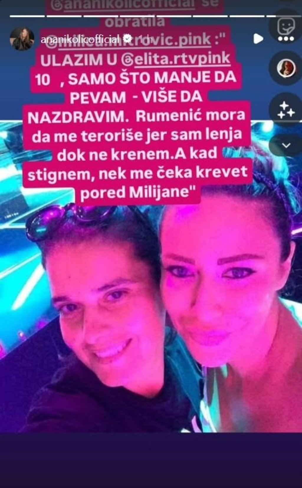 Honorar 500.000€, lični šminker i kuvar! Ana Nikolić ulazi u rijaliti - Cure detalji
