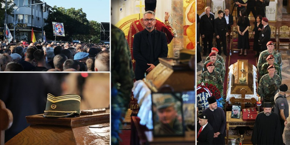 Srbija se oprašta od generala Mladića: Narod, političari, ambasadori... Pogledajte ko je sve ispred Crkve Svetog Luke (FOTO/VIDEO)