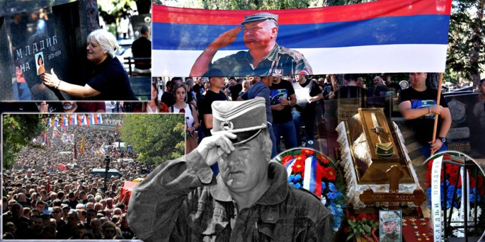 Vučićevićeve oči pune suza! Pogledajte kako je glavni urednik Informera pratio Mladićevu sahranu - U studiju muk! (VIDEO)