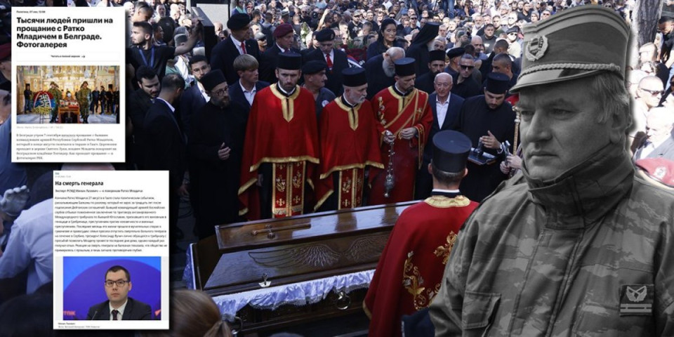 (FOTO) Iz Rusije objavili udarne vesti o Ratku Mladiću! Gore svi vodeći mediji