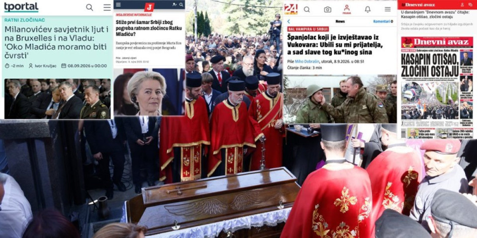 Sprema se nova Alijansa protiv Srbije! Hrvati, Sarajevo i Priština zaurlali uglas: Traže od EU da kazni Beograd zbog sahrane generala Mladića! (FOTO)