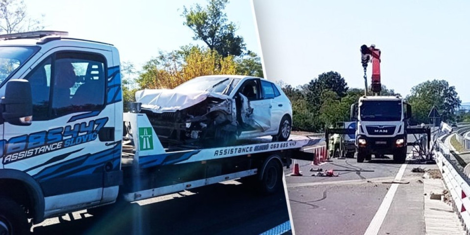 Potpuni karambol na auto-putu: Jeziva saobraćajka kod Preljine (FOTO)