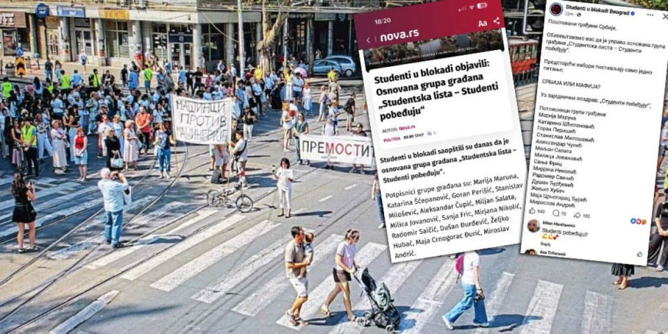 Narode, oglasili se blokaderi, hvale se novom "listom"?! Neviđeni skandal - Potpisnici najveći ekstremisti (FOTO)