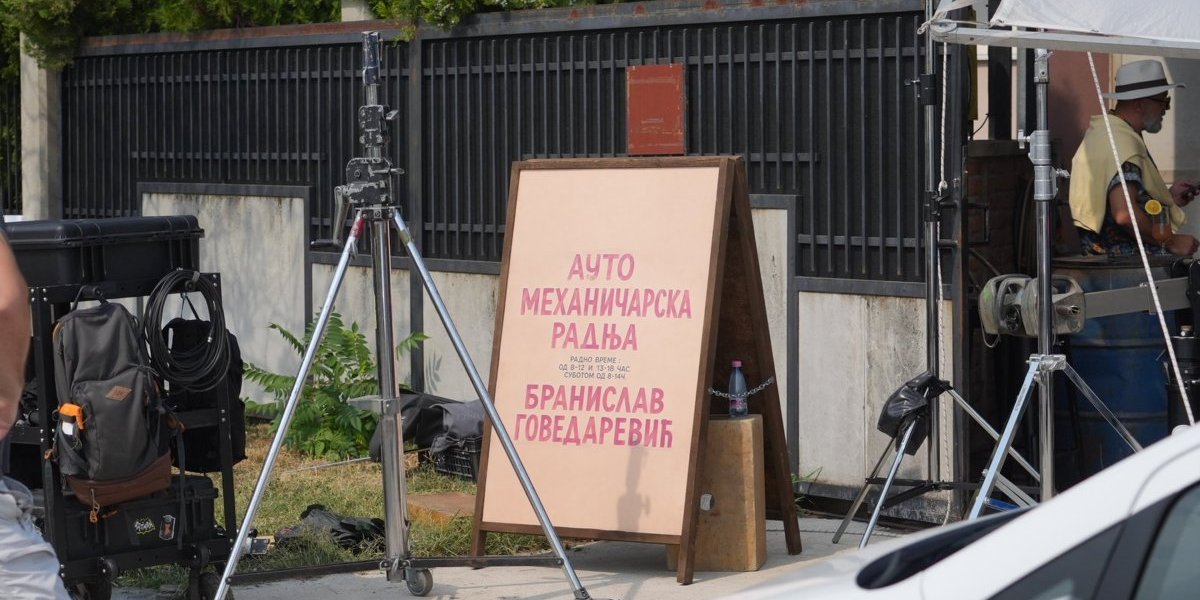 Na snimanju serije "Priče iz radionice 2"