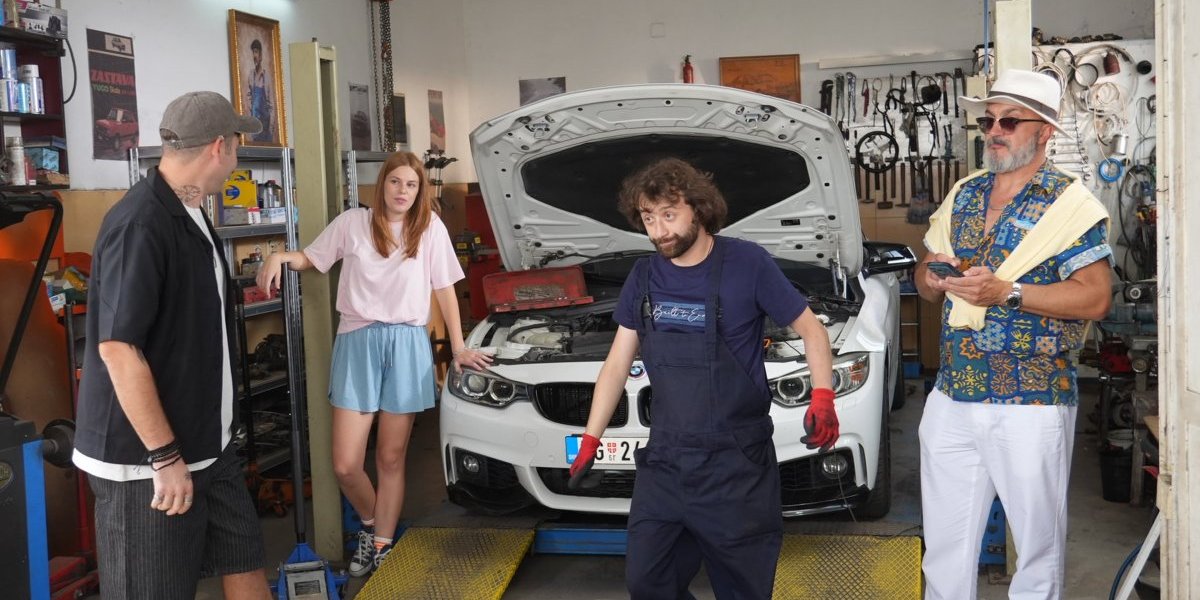 Na snimanju serije "Priče iz radionice 2"