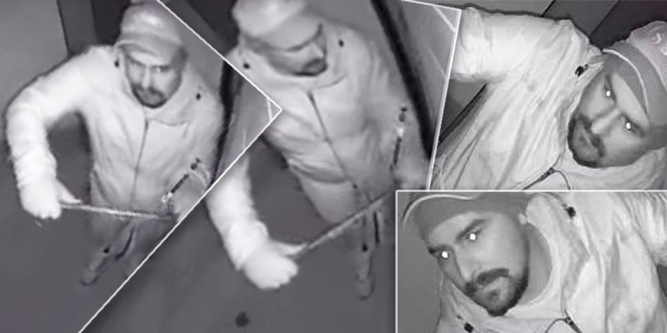 Ako ga vidite odmah pozovite policiju! Lopov u Obrenovcu opljačkao menjačnicu pred kamerama - iz sefa odneo veliki novac (VIDEO)