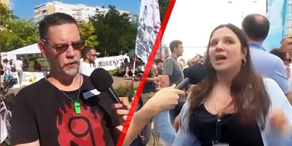 Da li je ovo moguće?! Blokaderi na skupu u Novom Sadu poručili: "Glasali bi za goluba i za kamen za kupus", ali to nije najgore... (VIDEO)