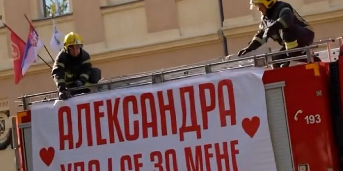 Veridba Nikole Jovanovića i Aleksandre Milenković ispred Lazarice