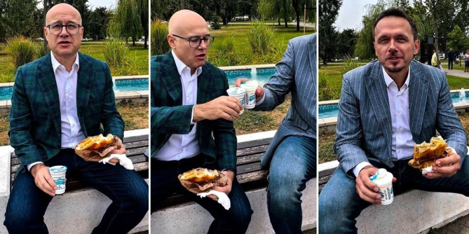 "Malo jači doručak danas sa Željkom Rebračom": Miloš Vučević kakvog nismo videli - Evo šta su jeli (VIDEO)