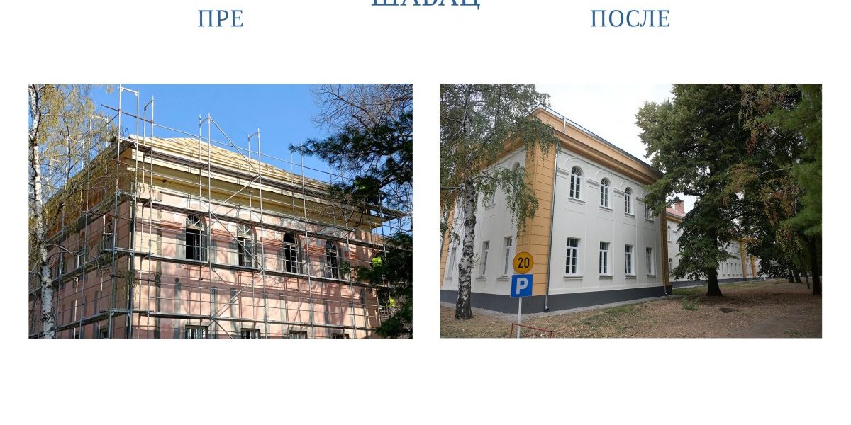 Rekonstruisan objekat za vojnike na služenju vojnog roka u kasarni u Šapcu, fotografije pre i posle