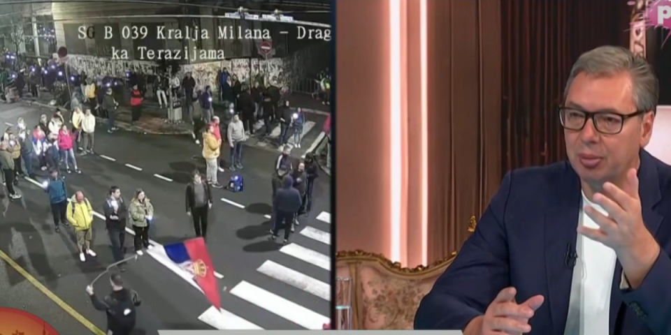 Predsednik Vučić objasnio kako su lažirali snimak sa Slavije: Hteli su da unište zemlju! (FOTO)