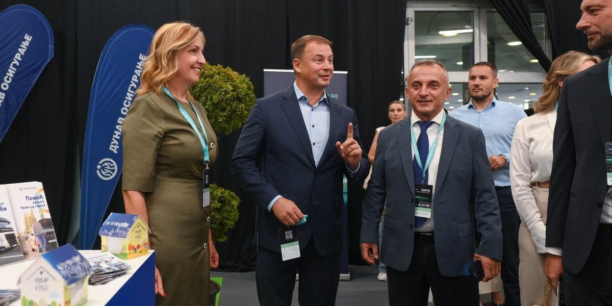 Štand Kompanije "Dunav osiguarnje" posetili su predstavnici institucija, privrede i akademske zajednice