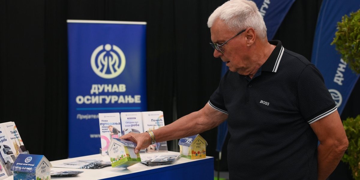 Štand Kompanije "Dunav osiguarnje" 