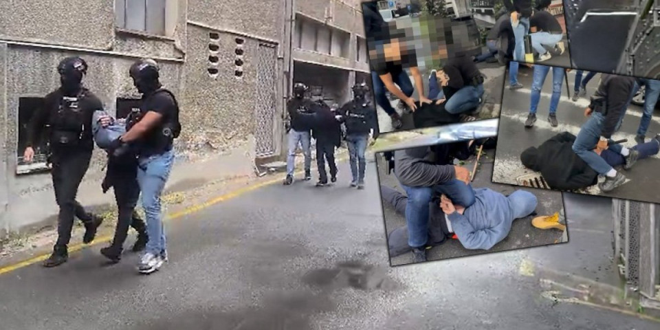 UKP ih bacio na beton! Ovako su pohapšeni "vračarci" - spektakularna akcija policije (VIDEO)