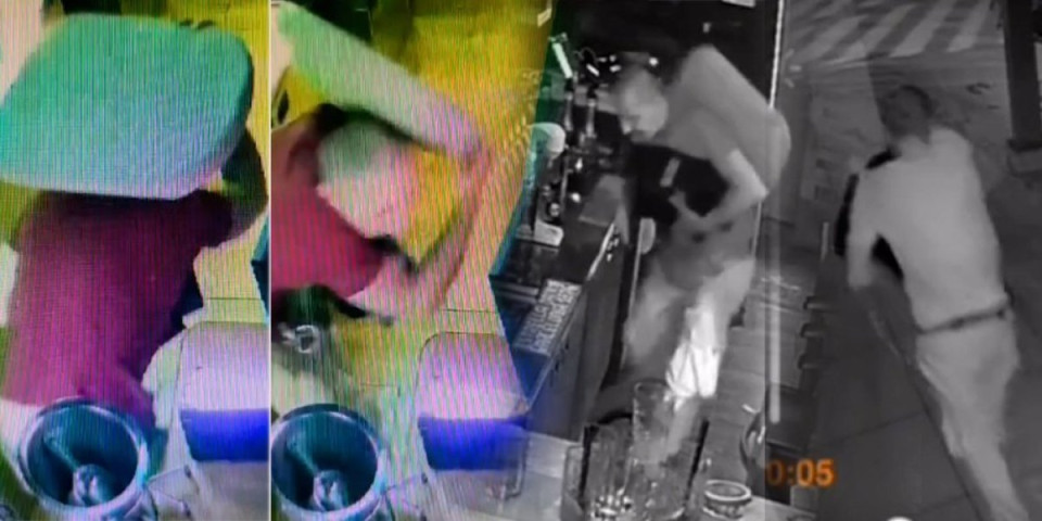 Neobična maska za krađu: Stavio jastuk na lice kao fantomku - Kamere snimile sve (VIDEO)