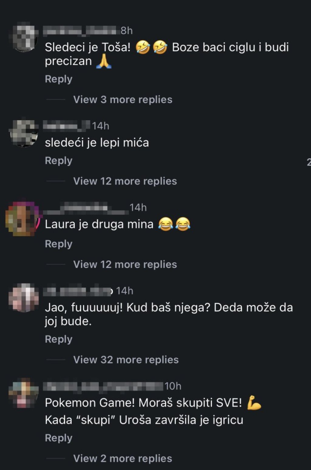 "Sledeći su Toša i Lepi Mića" Laura skočila na svakog živog u kući, a tek da čujete kako je narod proziva