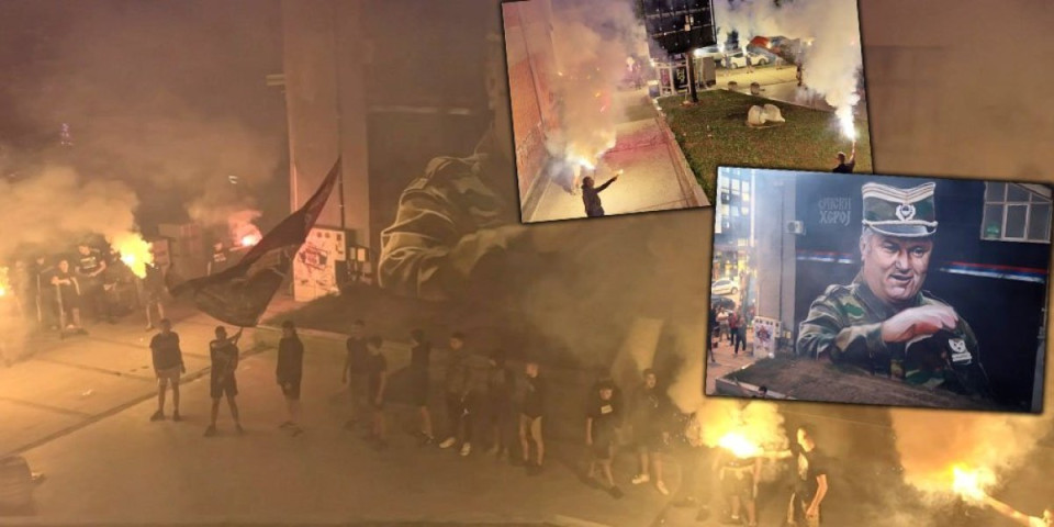 Mural Ratka Mladića osvanuo u Aranđelovcu: Generale, nek je tvojoj majci hvala (VIDEO)