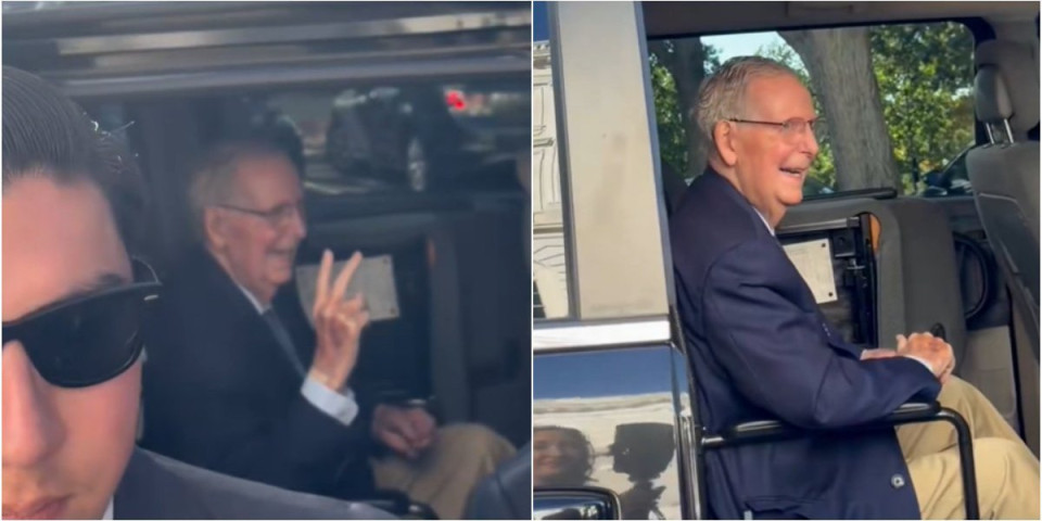 (VIDEO) Ljudi, ko ovo vlada Amerikom?! Pojavio se jeziv snimak: Političara u stravičnom stanju doveli na glasanje, svet zgrožen