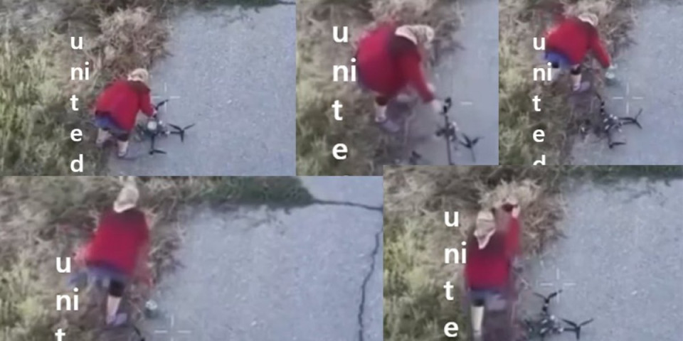 (VIDEO) Šok snimak sa ukrajinskog fronta! Baka prišla ruskom dronu i izvela nesvakidašnji potez: Rusi ne mogu da veruju šta im je uradila