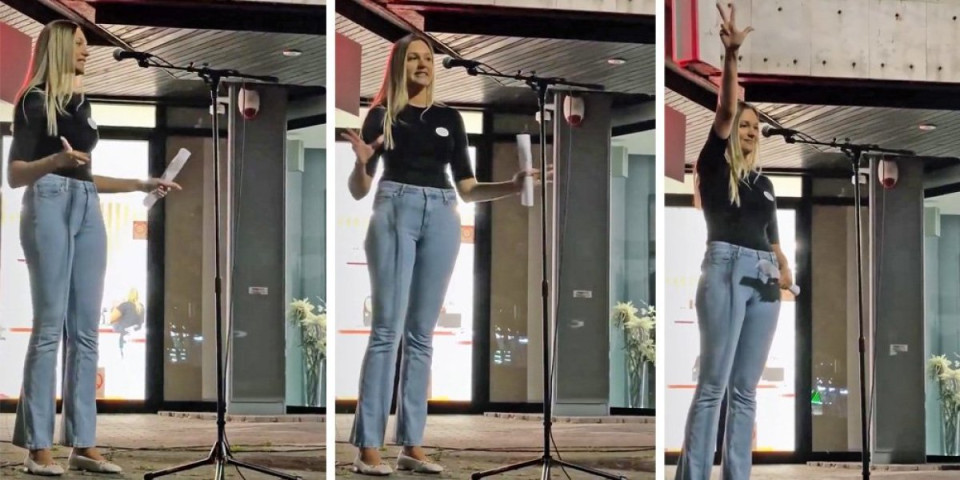 I ona bi u fotelju! Štimčeva žena upala na blokadersku listu, pa deli narod na "ljude i neljude" (VIDEO)