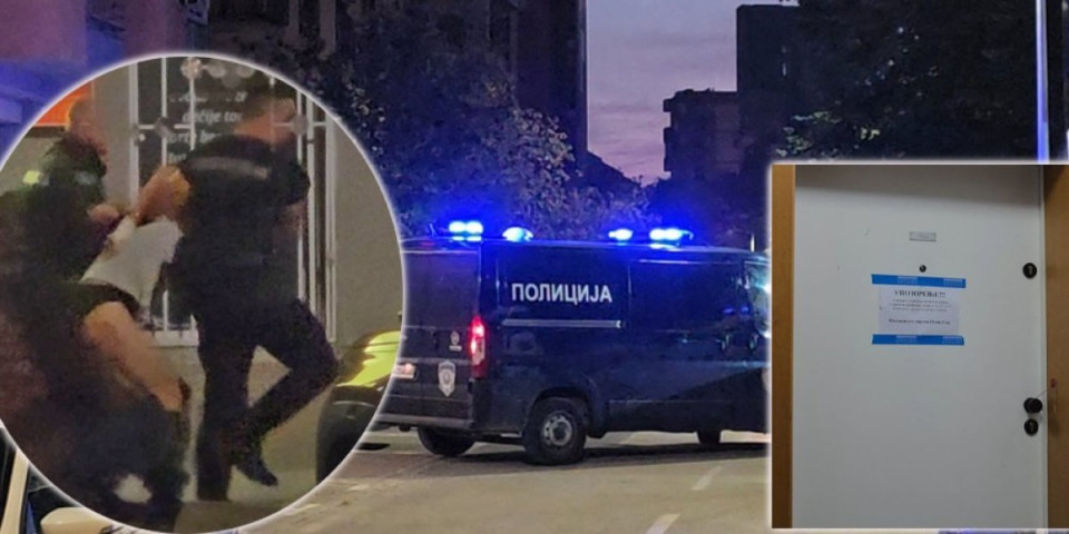 Policija upala u stan i zatekla iskasapljenu ženu: Iza ovih vrata je sin ubio majku u Novom Sadu (FOTO)