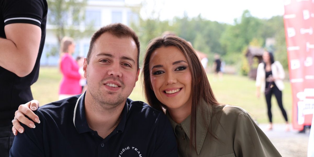 Nevena Đurić sa suprugom