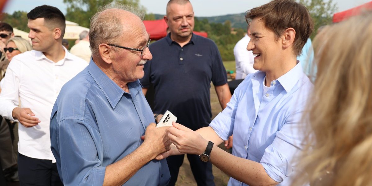 Ana Brnabić stigla u Kosjerić