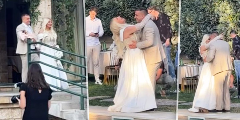 Divno i emotivno! Dea i Lazar sa ćerkicom izašli pred goste - Prvi ples je sve ostavio bez daha, a tek da čujete pesmu (VIDEO)