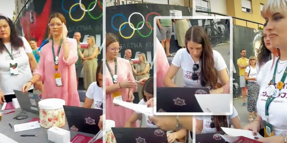 "Milogorsko go*no vi podržavate, nasilnika nad ženama?" Beograđanka razmontirala blokadere - Vi ste izdajnički ološ (VIDEO)