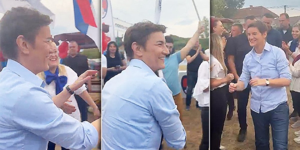 Doček za pamćenje: Ovako izgleda kada narod dočeka Anu Brnabić! (VIDEO)