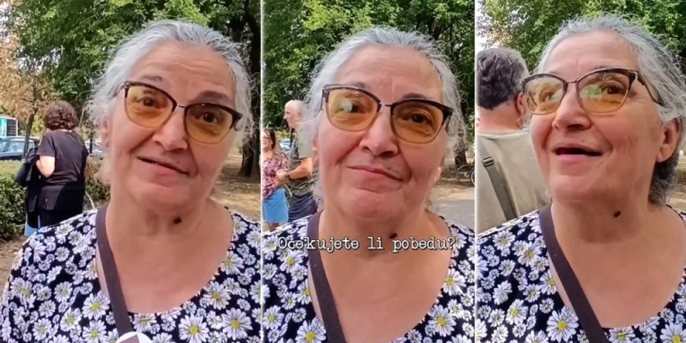 Pa ovo je cirkus! Penzionerka sa blokaderske liste priznala: Nemamo pojma šta ćemo ako dođemo na vlast (VIDEO)