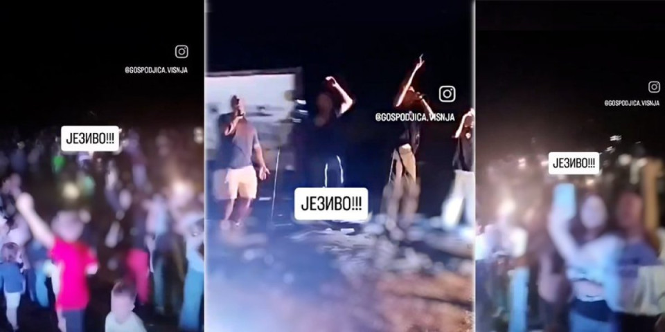 Kakva boleština! Blokaderi truju dečije umove pesmama i političkim parolama - Je l' ovo ta vaša "bolja Srbija"?! (FOTO/VIDEO)