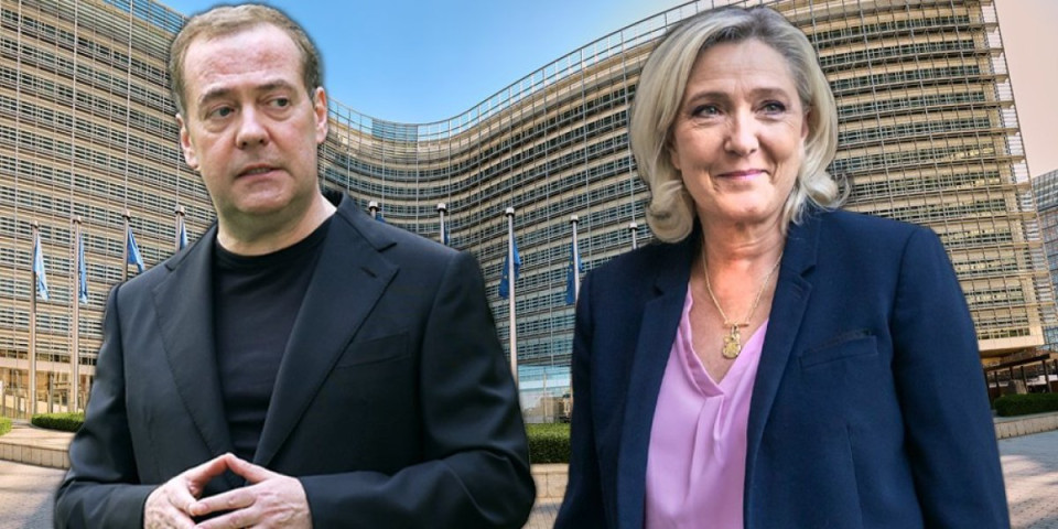 Ključa na relaciji Pariz-Moskva: Le Penova i Medvedev se žestoko sukobili, a tek da vidite kako se poneo...