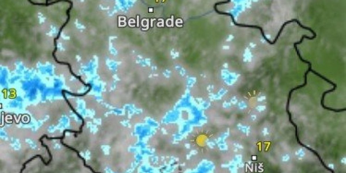Padavine u 16.00
