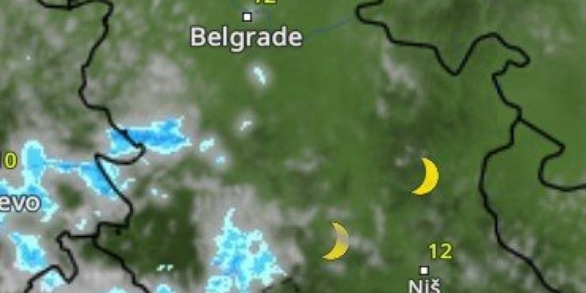 Padavine u 21.00