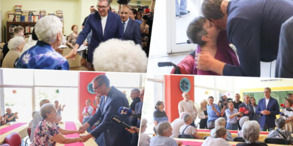 Narode, pogledaj i uporedi! Blokaderi priželjkuju smrt dekama i bakama, a Vučić im poručuje: Hvala vam što čuvate našu domovinu (FOTO/VIDEO))