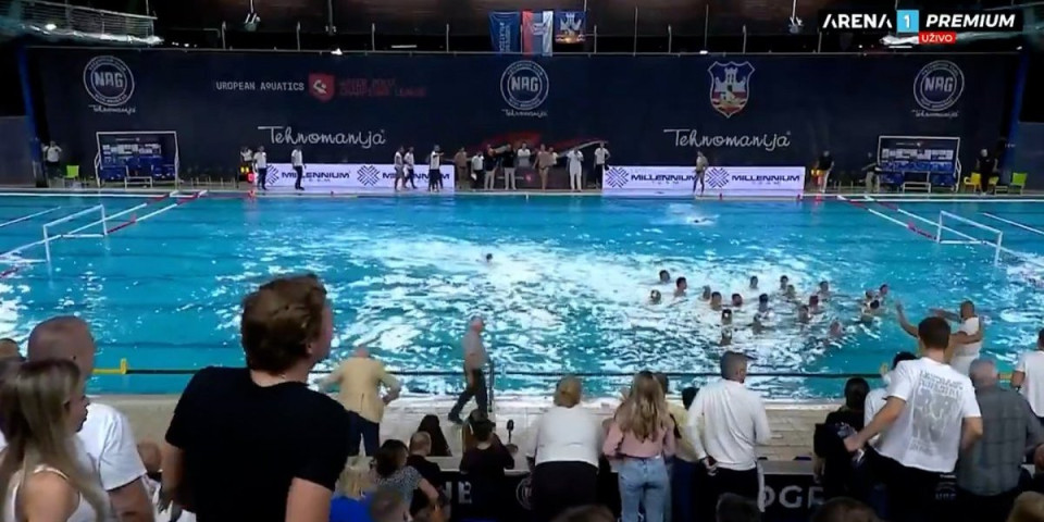 Sevale pesnice na utakmici Partizana i Novog Beograda!
