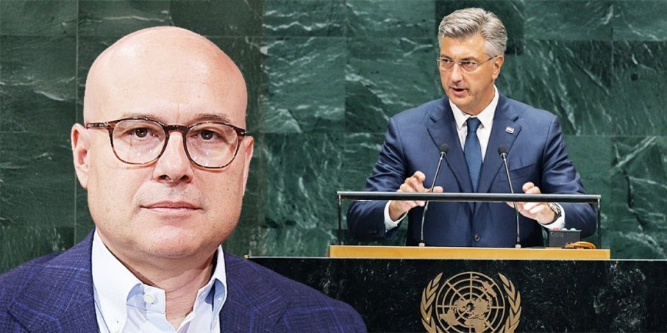 Licemerno i sramotno! Vučević brutalno o govoru Plenkovića u UN: Drži lekcije Srbiji, a otvoreno rehabilituje ustaške simbole