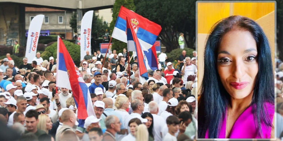 ''I ja sam ćacika'' - Operska pevačica Nataša Tasić Knežević jasno poručila blokaderima: Ne možete nas uplašiti niti zastrašiti (VIDEO)