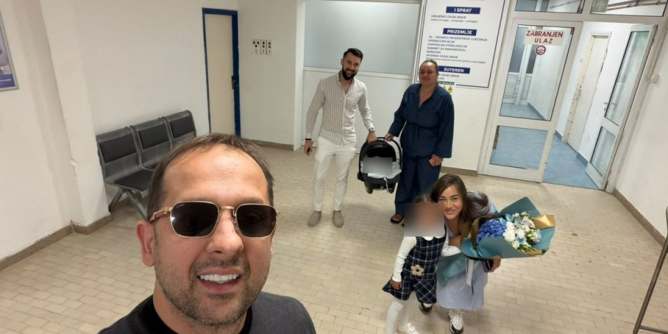 Emir Habibović izveo ženu iz porodilišta: Tamara nije mogla da dođe sebi kada je videla šta joj je muž priredio (VIDEO)