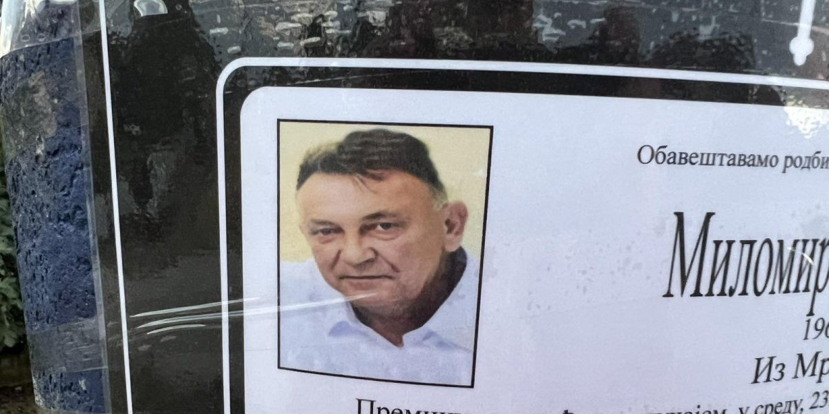 Čitulja brata Miroslava Ilića