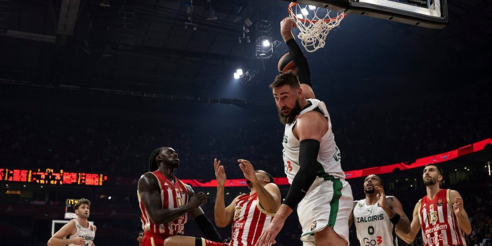 Zvezda ispustila pobedu: Greške skupo koštale crveno-bele, Žalgiris slavio u punoj Areni!